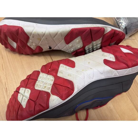 Nike Golf Men's Nike Fi Impact-M, Dark Grey/Lt Crimson/White/Black, 12 M US HTF - Picture 7 of 7